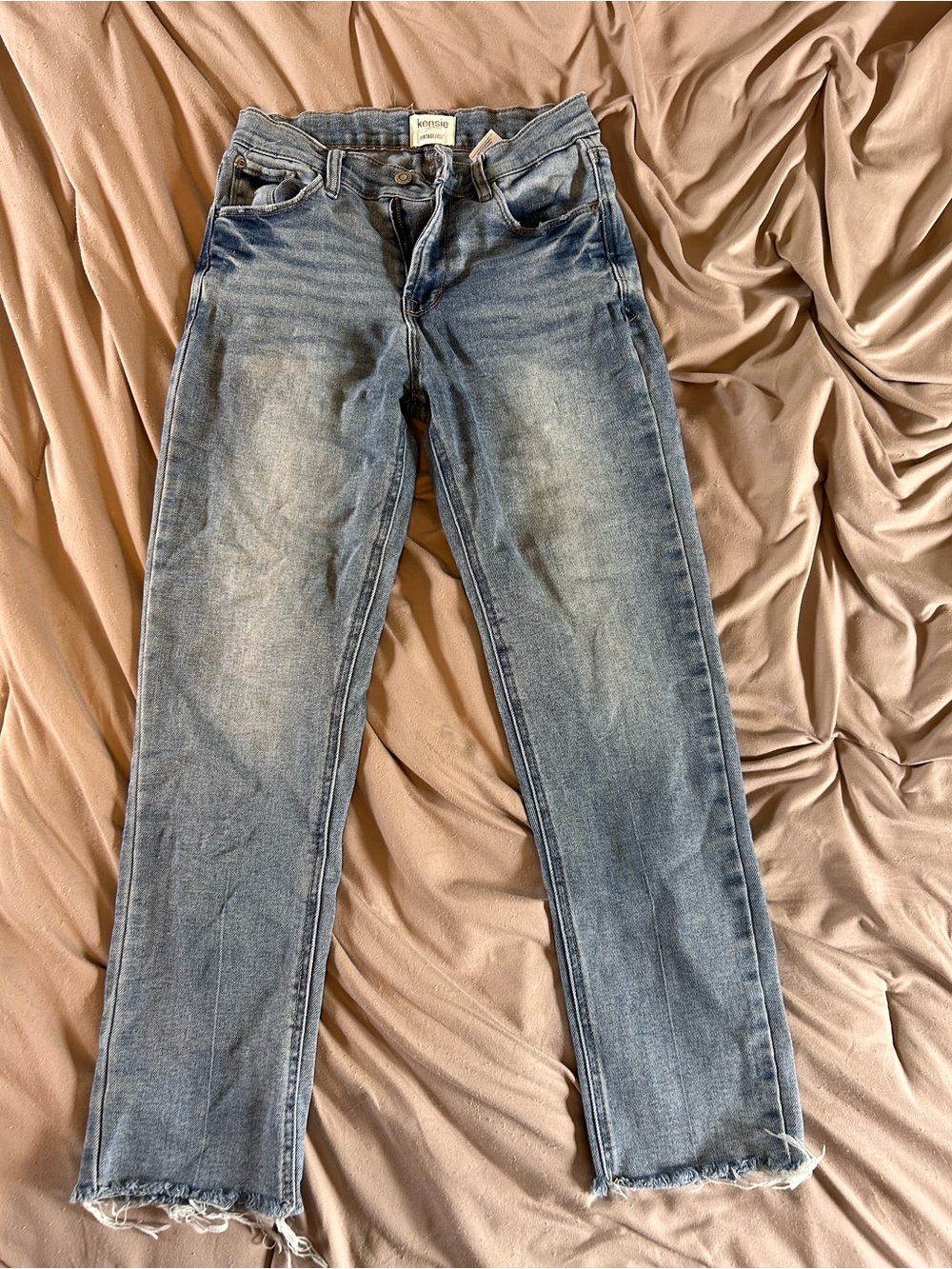 Kensie Light Blue Washed Jeans